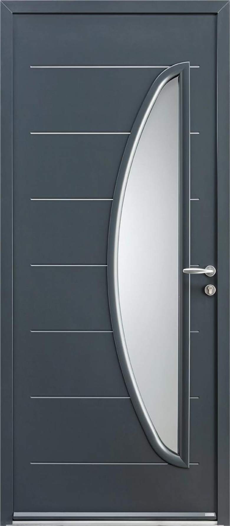 Porte d'entrée Acier Hexagone -