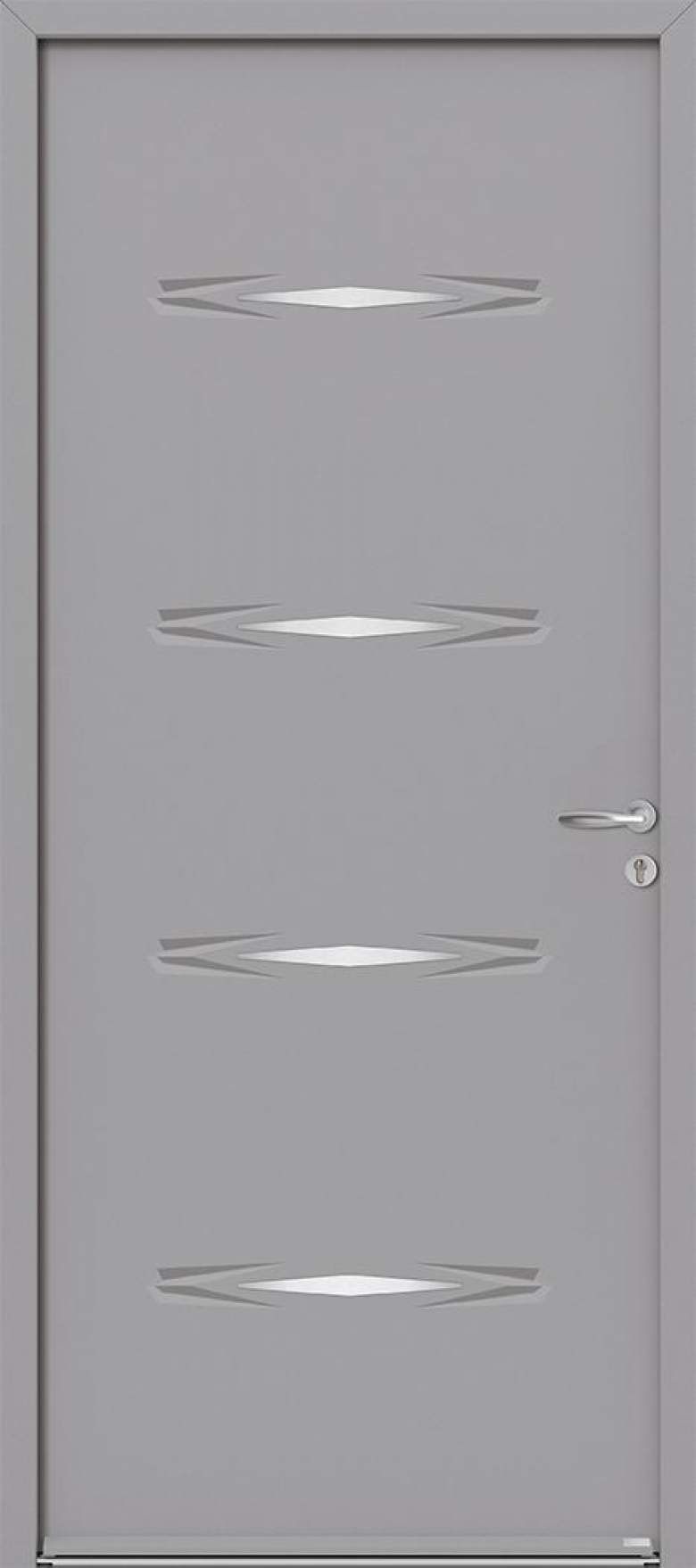 Porte d'entrée Acier Panthère -