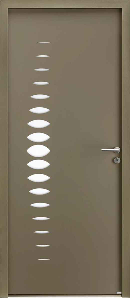 Porte d'entrée Aluminium Abysse -