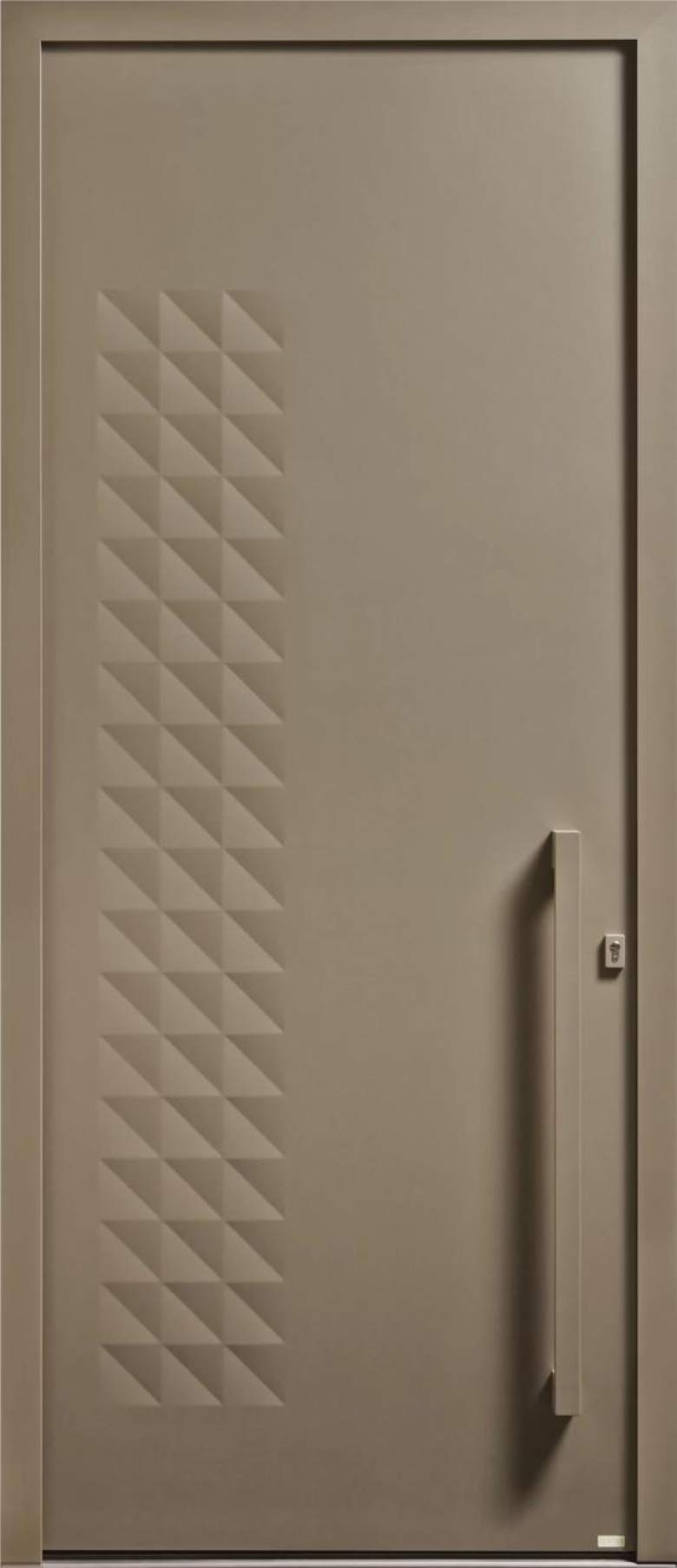 Porte d'entrée Aluminium Origami -