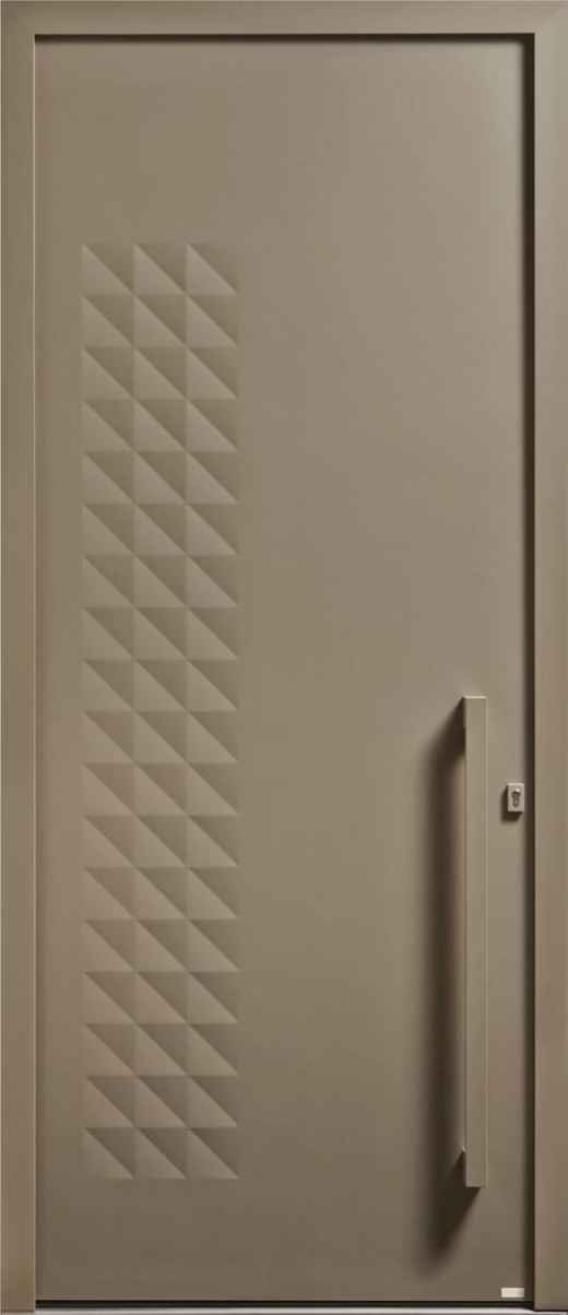 Porte d'entrée Aluminium Origami -